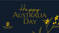 Golden Wattle  for Aussie Day Facebook Event Cover