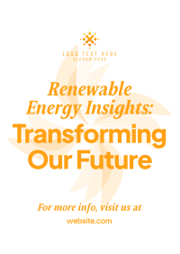 Renewable Energy Seminar Flyer