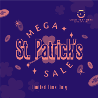 St. Patrick's Mega Sale Instagram Post