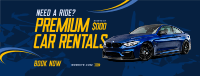 Premium Car Rentals Facebook Cover