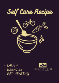 Self Care Recipe Flyer