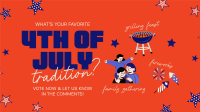 Quirky 4th of July Traditions Animation