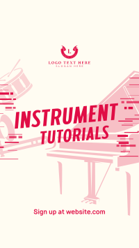 Music Instruments Tutorial TikTok Video