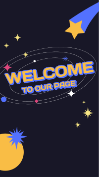 Galaxy Generic Welcome Instagram Story