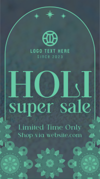 Holi Sale Patterns Instagram Reel Image Preview