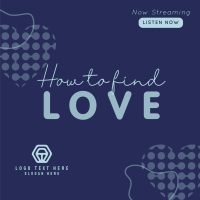 How To Find Love Instagram Post Design