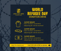 World Refugee Day Donation Drive Facebook Post