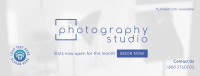 Sleek Photography Studio Facebook Cover