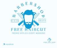 Haircut Promo Facebook Post