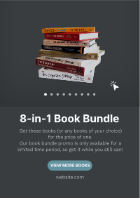 Dark Mode Book Bundle Flyer