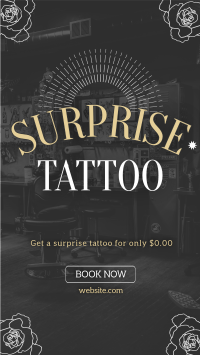 Simple Tattoo Shop Instagram Reel Image Preview