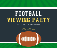 Football Viewing Party Facebook Post