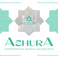 Ashura Islam Pattern Instagram Post