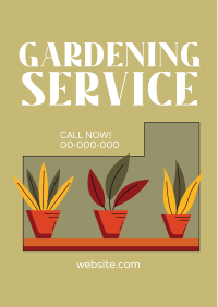 Gardening Professionals Flyer