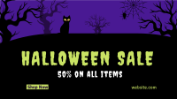 Spooky Midnight Sale Facebook Event Cover