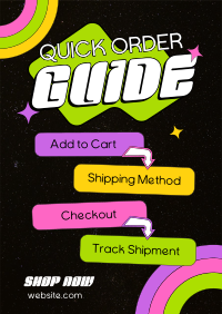 Modern How To Order Flyer