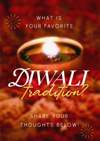 Diwali Tradition Flyer