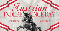 Elegant Austrian Independence Facebook Ad