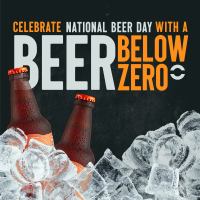 Beer Below Zero Instagram Post