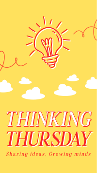 Thinking Thursday Ideas Facebook Story