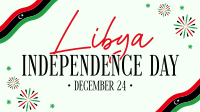 Happy Libya Day Animation