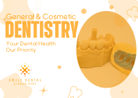 General & Cosmetic Dentistry Postcard Image Preview