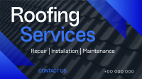 Geometric Roofing Services Animation