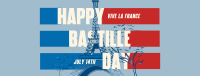 Bastille Day Facebook Cover