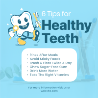 Dental Tips Instagram Post Image Preview