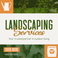 Landscape Garden Service Linkedin Post