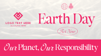 Earth Day Greeting Animation