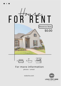 House Town Rent Flyer