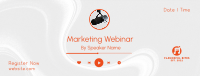 Marketing Webinar Speaker Facebook Cover Image Preview