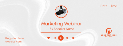 Marketing Webinar Speaker Facebook Cover Image Preview