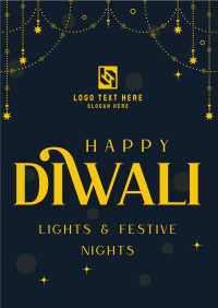 Diwali Festival Celebration Poster