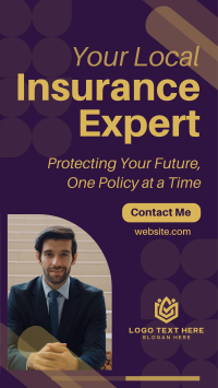 Insurance Expert Protect Policy Facebook Story