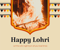 Lohri Night Facebook Post