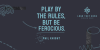 Play by the Rules Twitter Post