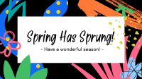 Spring Has Sprung Facebook Event Cover