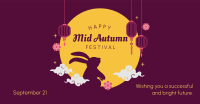 Mid Autumn Festival Rabbit Facebook Ad