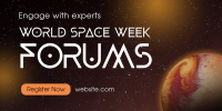 Space Week Forums Twitter Post