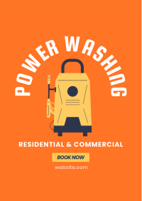 Professional Power Washing Flyer