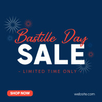 Bastille Clearance Sale Instagram Post