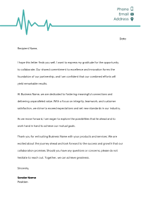 Flatline Letterhead Design