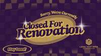 Romantic Closed Renovation Facebook Event Cover