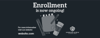 Enrollment Is Now Ongoing Facebook Cover Image Preview