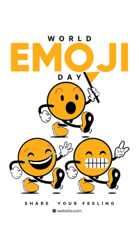 Fun Emoji's Facebook Story