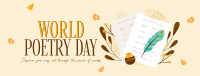 World Poetry Day Facebook Cover example 2