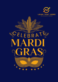 Celebrate Mardi Gras Poster