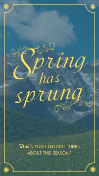 Spring Mountains Facebook Story